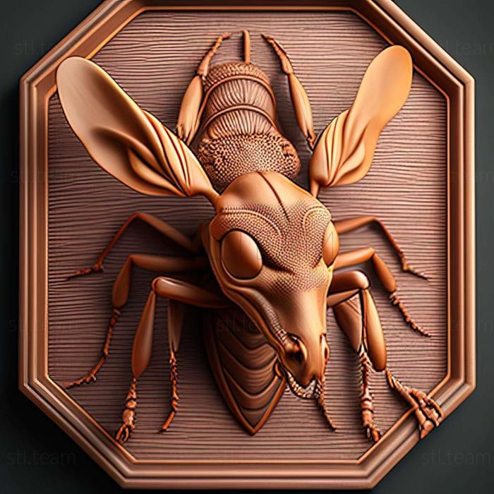 3D model Camponotus atriceps (STL)